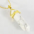 Howlite Gemstone Pendant Necklace